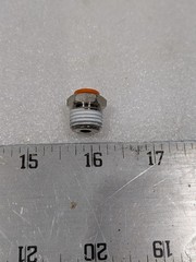 SMC FITTING,UNION 3/8IN STRAIGHT 1/4T X 1/4 MNPT PISCO 1077-10 QUICK .. LOT OF 7