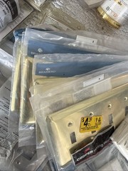 Large Lot NOS Electrical Supplies Switches Outlets Wall Plates Leviton Pass & Se