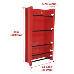 Heavy Duty Wire Spool Holder with 5 Rods Superior Strength Spool Storage Rack