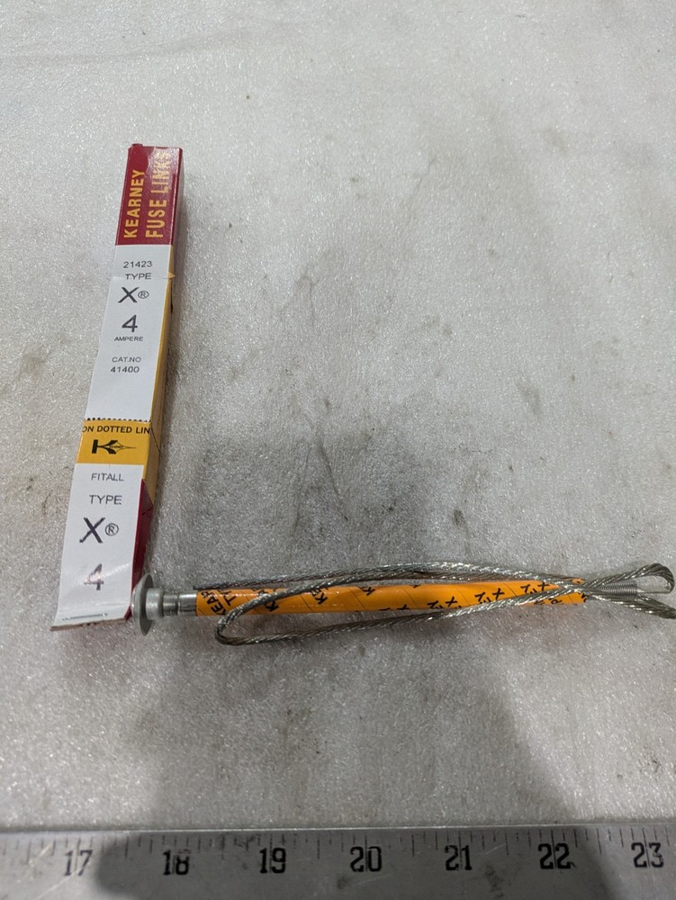 KEARNEY 41400 FUSE LINKS 4 AMP TYPE X