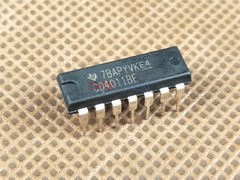 20pcs CD4011 4011 CD4011BE TI DIP-14 QUAD 2-INPUT NAND GATE IC NEW