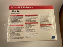 3COM US ROBOTICS ISDN TA Terminal Adapter USB Sealed New Old Stock
