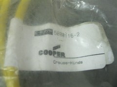 Cooper Crouse-Hinds 5000116-2 Cordset