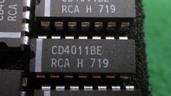 15x NOS vintage RCA IC CD4011BE 4 channel NAND gate IC