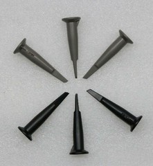 1pc Universal Probe Hook Tip FOR Agilent/HP Tektronix Oscilloscope，Gray #U231 YG