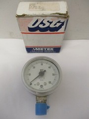 AMETEK USG 1535, 316 SS, 2″ DIAL 0-60 PSI 1/4″ NPT PRESSURE GAUGE, BOTTOM MOUNT