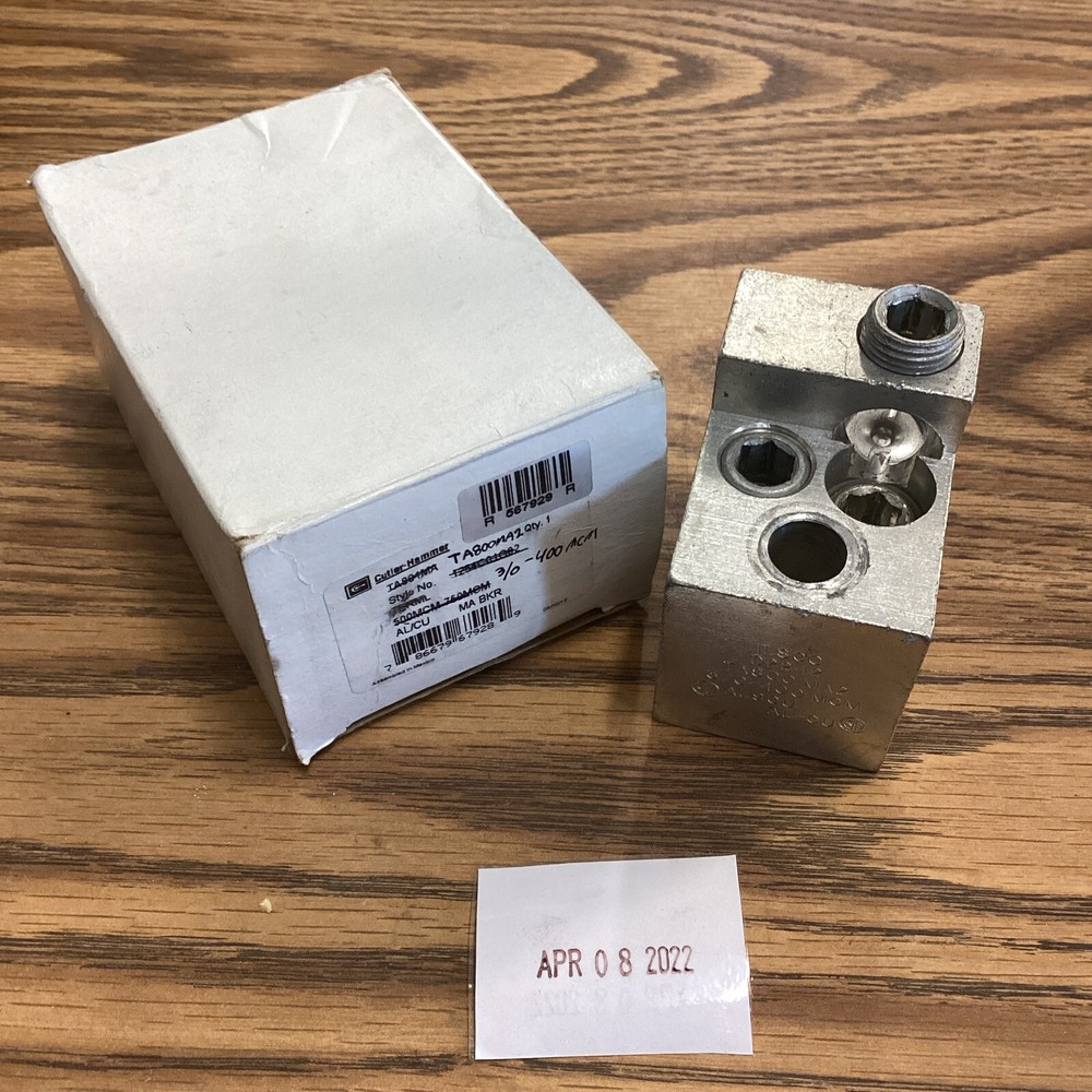 ILSCO TA800MA2 D2242 TERMINAL LUG 3/0 – 400mcm Used