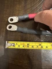 PAIR 4 AWG RED & BLACK Battery Cable Copper Car Solar Power Wire InverterWelding
