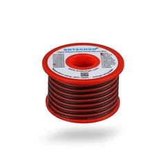 26 Gauge Silicone Wire Spool Red and Black Each 25Ft 2 Separate Wires Flexible 2