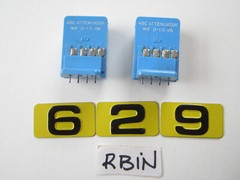 40c ATTENUATOR WE 0-1.5dB LOT OF 2