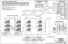 Siemens WP4511 400 Amp 1-Phase 5 125a Meter Pack Ring type