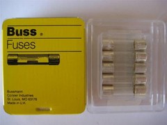 5X BUSSMANN Fuse Glass Fast Acting GMA 4 or 7 amp 125VAC “NOS” 5 x 20 MM