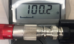 ThorLabs VT1 Variable Terminator Feedthrough 50Ω 100Ω 500Ω 1k 5k 10k 50k Tested