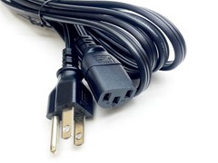 Power Cord 6FT 3 Prong AC Cable For Dell Xbox Playstation PC Monitor Desktop