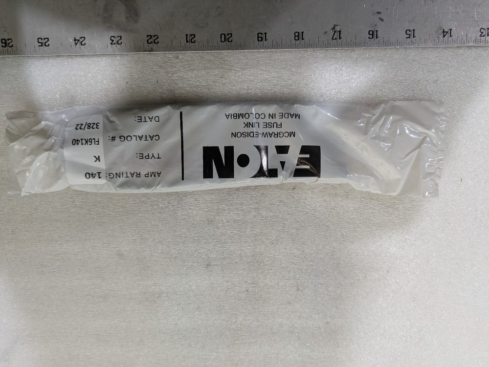 Eaton FL6K140 Type K 140A Edison Fuse Link Cooper Power Series EEI-NEMA Fast Act