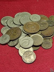 Komeek, lot of coin from CCCP,20, 1′, 5, 3, 2, 1 K, C060