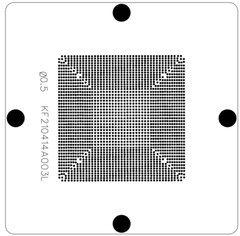 CXD90060G CXD9O060GG CXD90O60GG CXD9006OGG CXD90060GG BGA Stencil