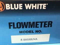 Blue White F-50500LNA Flowmeter, 142360