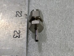 Pneumatic Reducer Fitting 3mm Tube x 1/8 Inch Tube Adapter Industrial OEM Part
