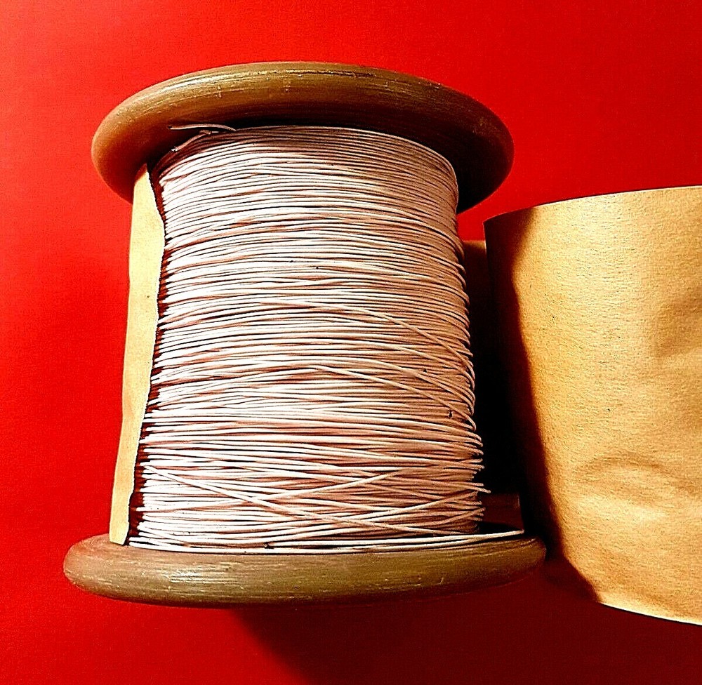 MGTF WIRE 0.07mm2 28AWG high purity OCC copper teflon PTFE USSR MIL 10m 32ft