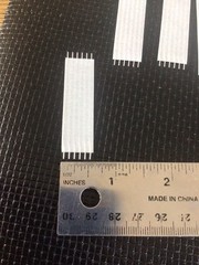(lot Of 10 ) Flexible Flat Ribbon Cable 6 Way (wire) Jumper Cable