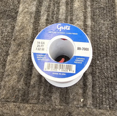 GROTE 89-7000: Primary Automotive Wire 14 GA 25 FT 7.62 M RED