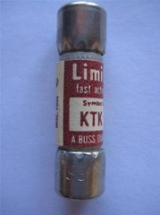 (1x) BUSSMANN Fuse KTK 2/10 1/2 6/10 3/4 1-1/2 6 7 or 25 Amp KLK