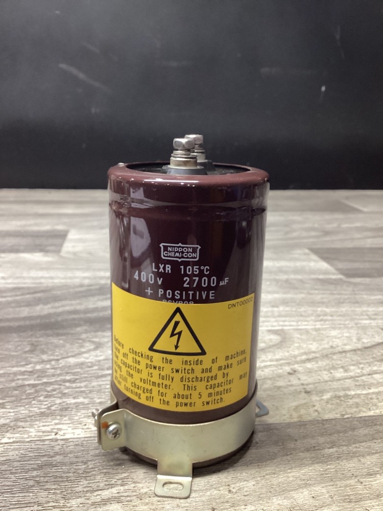 Nippon Chemi-Con 64B808 LXR 105°C 400V 2700uF Capacitor #105N54