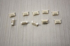 10x Molex Socket FFC/FPC Connector Thru Hole Right-Angle ZIF Bottom Contact 6pin