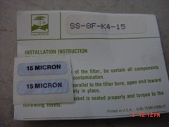 Nupro Filter Element Kit SS-8F-K4-15
