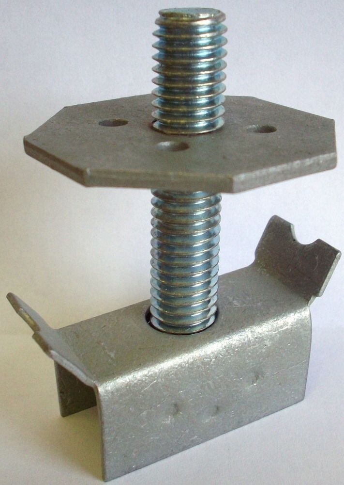 Grating Fasteners GM_1/2X3, 1/2″ Diameter x 3″ L Stud, Steel Clip, 1 pc