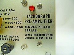 Grass Instrument Co. 7P44A Tachograph Pre-Amplifier