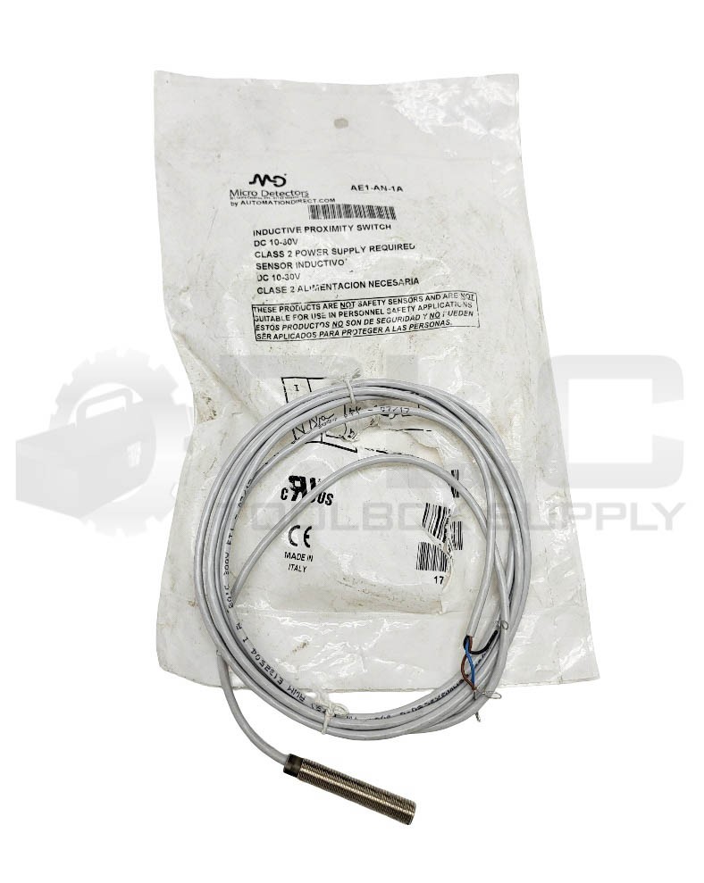 NEW AUTOMATION DIRECT AE1-AN-1A INDUCTIVE PROXIMITY SENSOR DC 10-30V