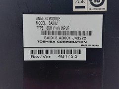 Toshiba SAI012 Analog Module 8CH V/mV Input AI01