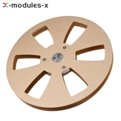 7 Inch Empty Reel 6 Hole Open Reel Sound Tape Reel Opening Machine Part New