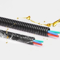 PP Polypropylene Corrugated Hose Cable Protection Tube Auto Car Harness Casing