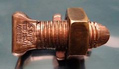 LOT of 2: Burndy KS25 Servit Split Bolt Connector Type KS 1/0ST RUN 14-1/0 ST