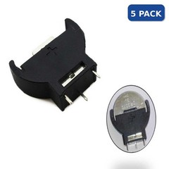 5 x CR2032 CR2025 3V Coin Cell Battery Holder Lithium Button Battery Case