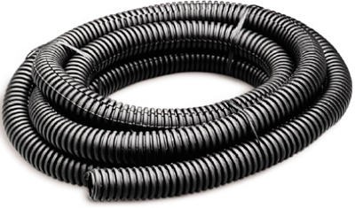Corrugated Polyethylene Flex Tubing, Gray, 1-In. x 5-Ft. – FLX-1007GRT