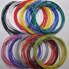 16~30AWG UL1007 Electrical PVC Cable Equipment Wire AWM Copper Tinned 80°C 300V