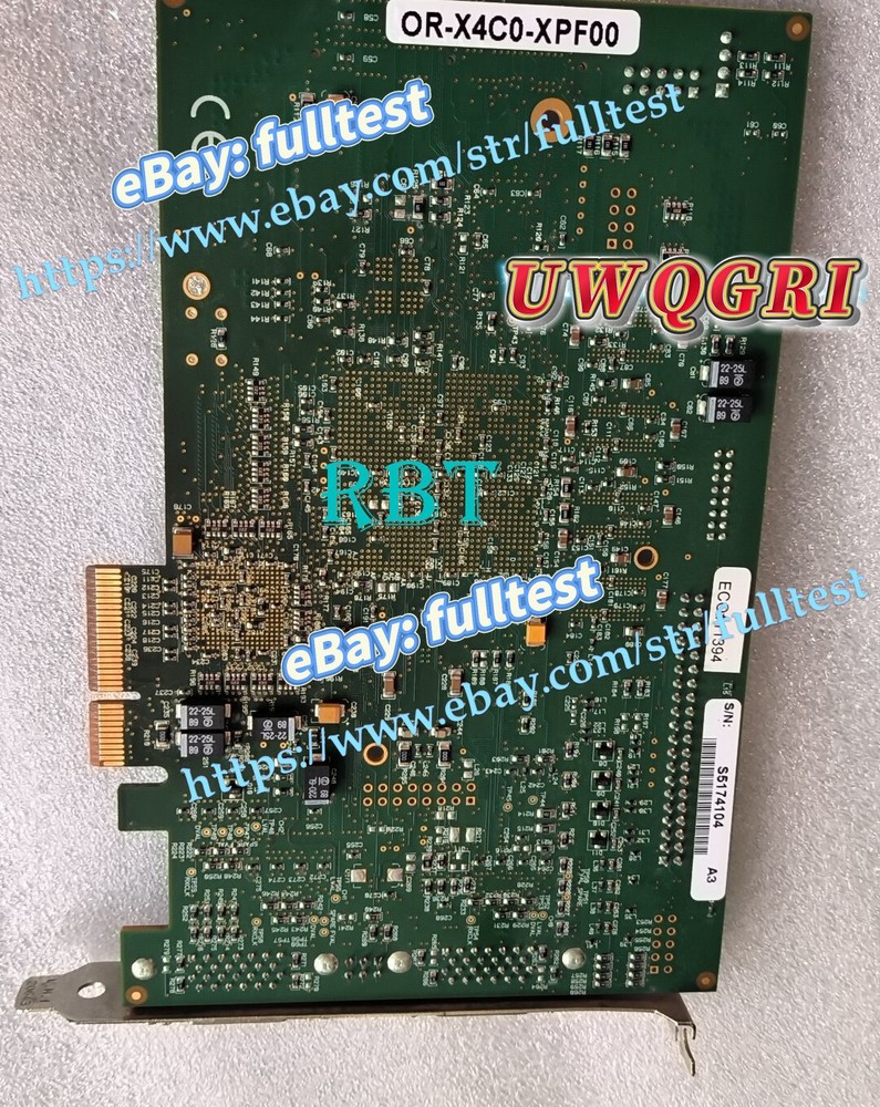 DALSA OR-X4C0-XPF00 frame grabber used