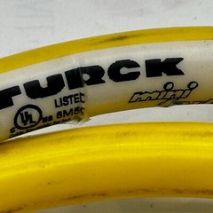 TURCK RKM 106-2M/S90 MINIFAST DOUBLE-ENDED CORDSET CABLE U2-00478,RKM1062M/S90🔔
