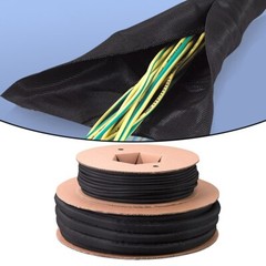 5M Braided Sleeving Flexible Split Cable Sleeving Tubing for Cable Protection