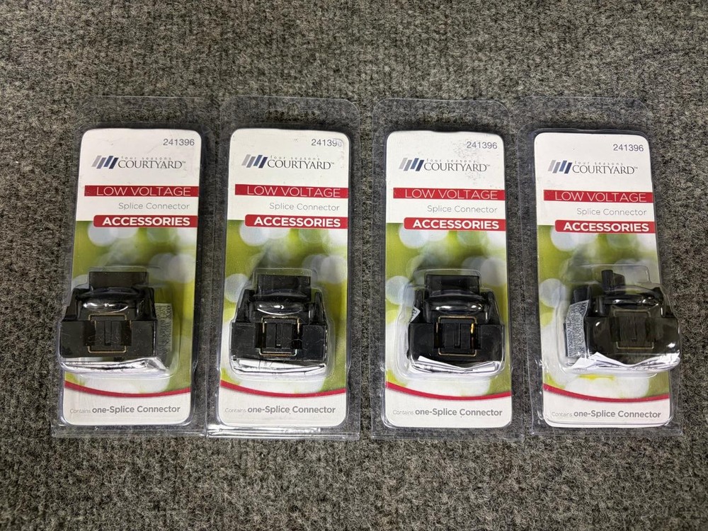 4 Courtyard Four Seasons Low Voltage Splice Connectors Connect 12-18G Wire