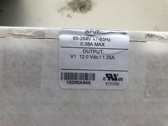 Murata Datel DMS-PS10-CM-C AC/DC Power Supply 12.0 VDC / 1.35 A