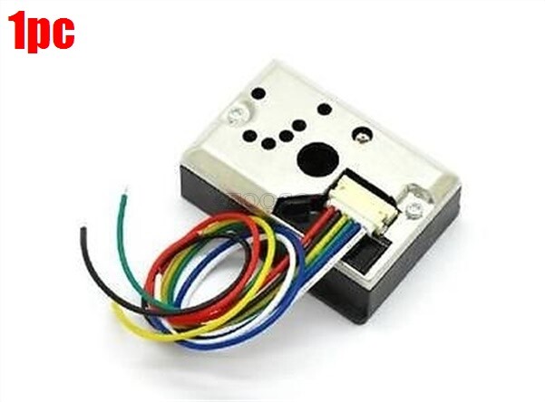 1Pcs GP2Y1014AU0F Compact Optical Dust Sensor Smoke Particle Sensor With Cabl kl