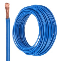 50 Feet Electrical Wire Insulated Stranded Copper 14 AWG Hook Up Wire Cable,Blue