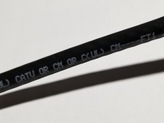 Belden 9116 18awg General Purpose BCCS RG-6/U Coaxial Cable RG6 CATV Black/100ft