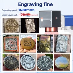 2.5D 60W/100W/200W/300W JPT M7 Mopa Fiber Laser Engraving Machine Color Marking