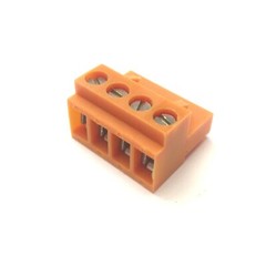 Lot of 50 Weidmuller 1526660000 Pluggable Terminal Blocks, 4-Position, 26-12 AWG